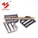 Custom B shaped metal die casting belt buckle ring for bag